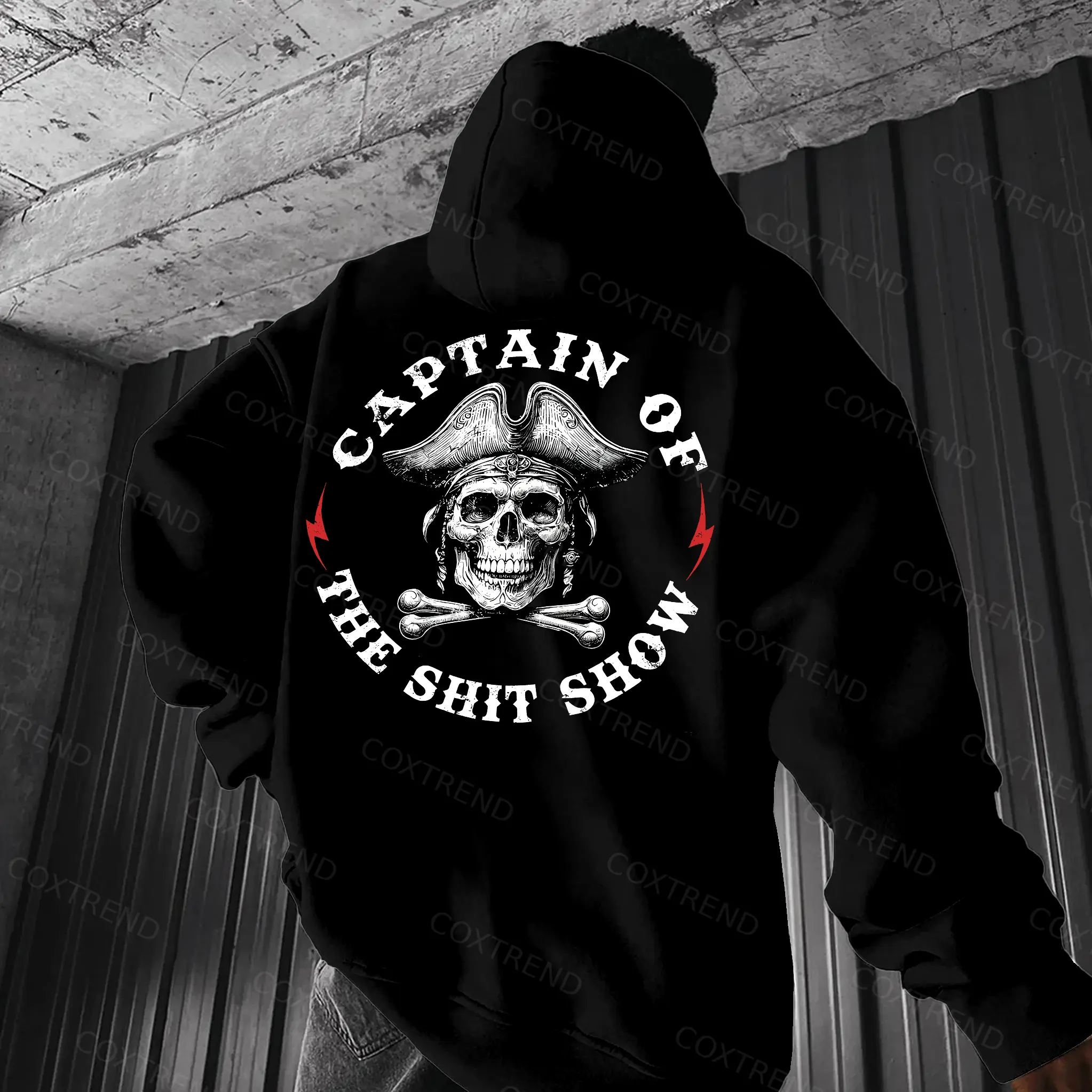 Captain Of The Shit Show Print T-shirt, Hoodie & Sweater - Unisex Sizes S-5XL