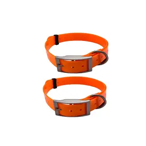 2 Collar Strap for Garmin DC50 T5 TT10 TT15 T20 TT25 Waterproof D-buckle Nylon Belt