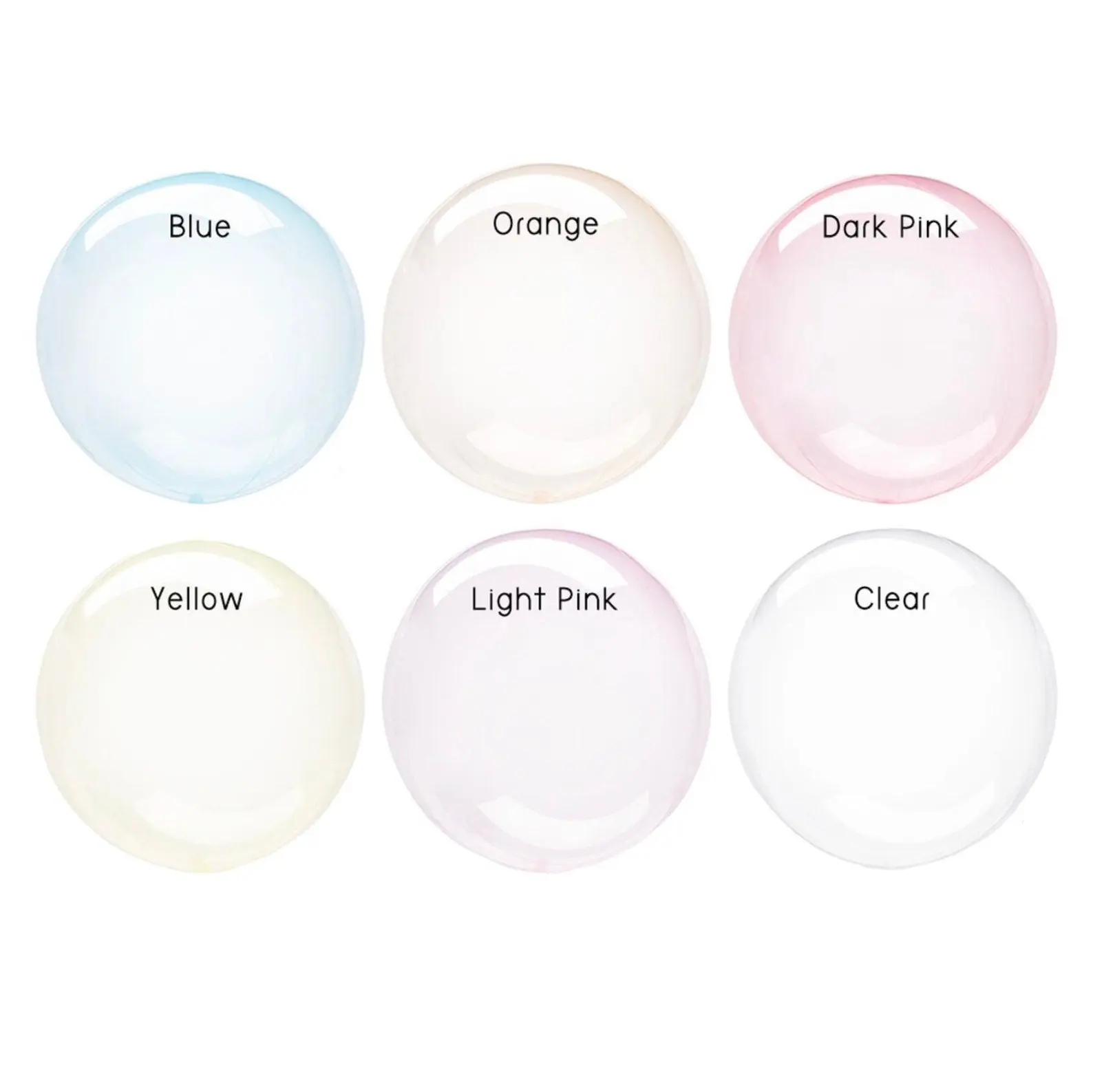 18" Crystal Clearz Round Bubble Balloon