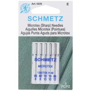 Schmetz Microtex / Sharp Needle 5pk - S-1839