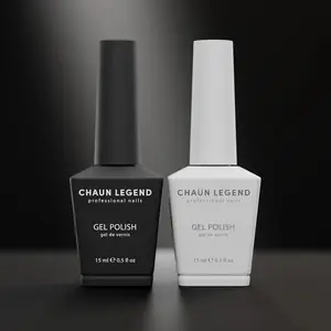 CHAUN LEGEND Gel Polish Black + White Gel Color Duo