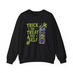[Sale Up To 60%] - Alani Halloween Sweatshirt, Cozy  , Trick or Treat Style, Perfect for Fall Celebrations, Gift for Halloween Lovers