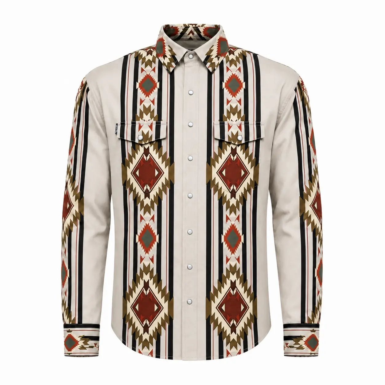 WoahBabes Aztec Womans 100% Cotton FR Shirt
