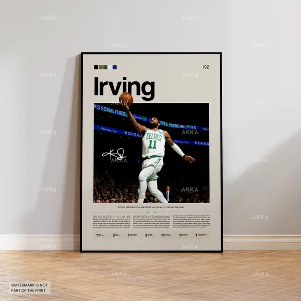 Kyrie Irving - Boston Celtics poster