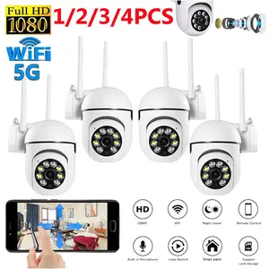 4x Wireless Security Camera System Smart Outdoor 5G Wifi Night Vision Cam 1080P