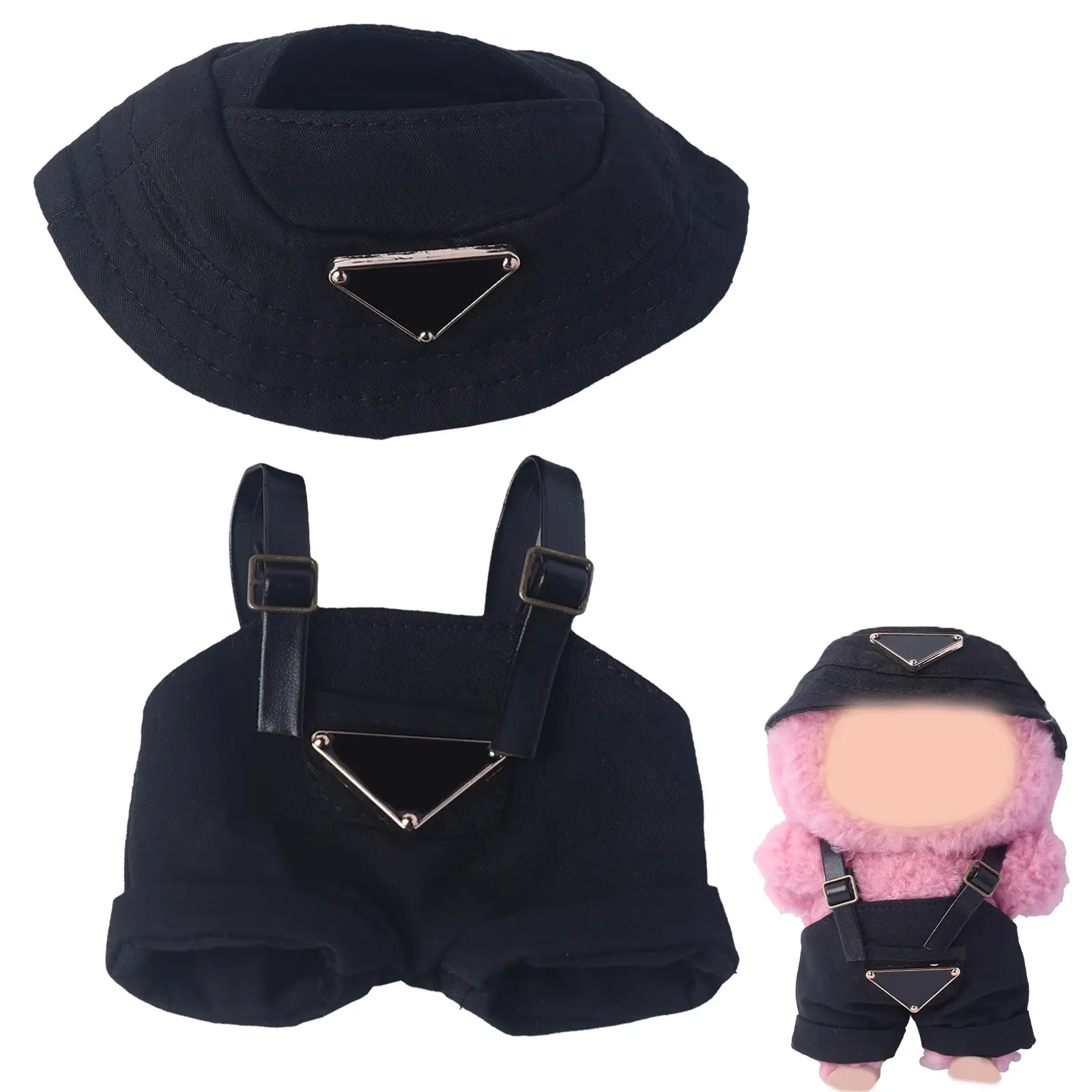 Black Overalls (No Doll)