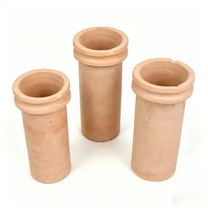 1-3kg Ceramic Crucible Set - High Temp Resistant for Gold Silver Melting, Ideal for Jewelers & Foundry Hobbyists