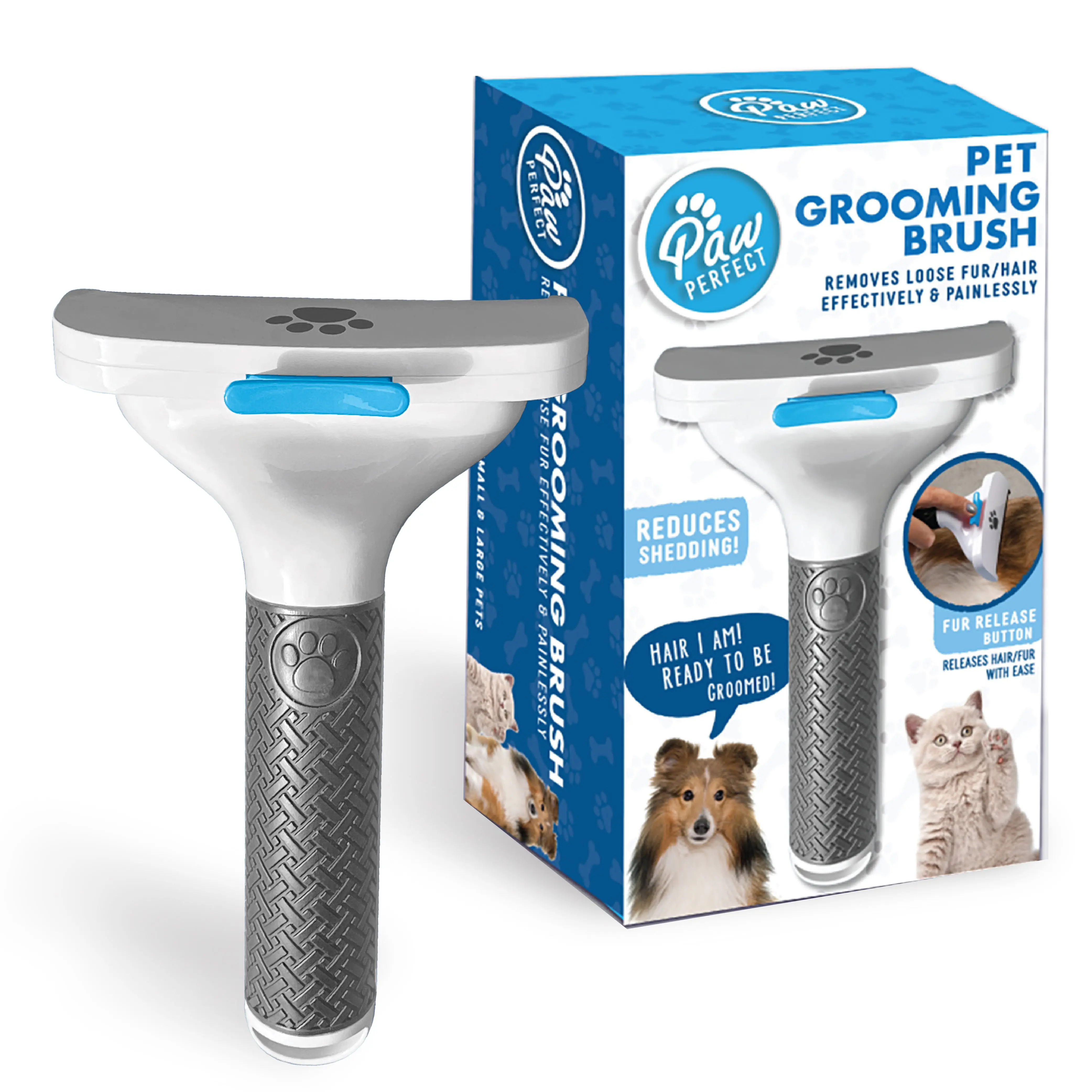 Paw Perfect Pet Grooming Brush Paw Perfect Pet Grooming Brush