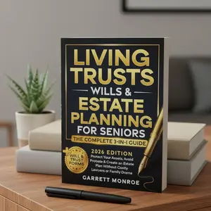Living Trusts, Wills & Estate Planning for Seniors – Complete 3-in-1 Guide | Protect Assets, Avoid Probate & Plan Your Estate with Confidence
