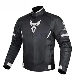 Reflective Summer Motorcycle Suit Breathable Jacket Pants With Mesh Ventilation Unisex Protective Gear For Street Urban Riding