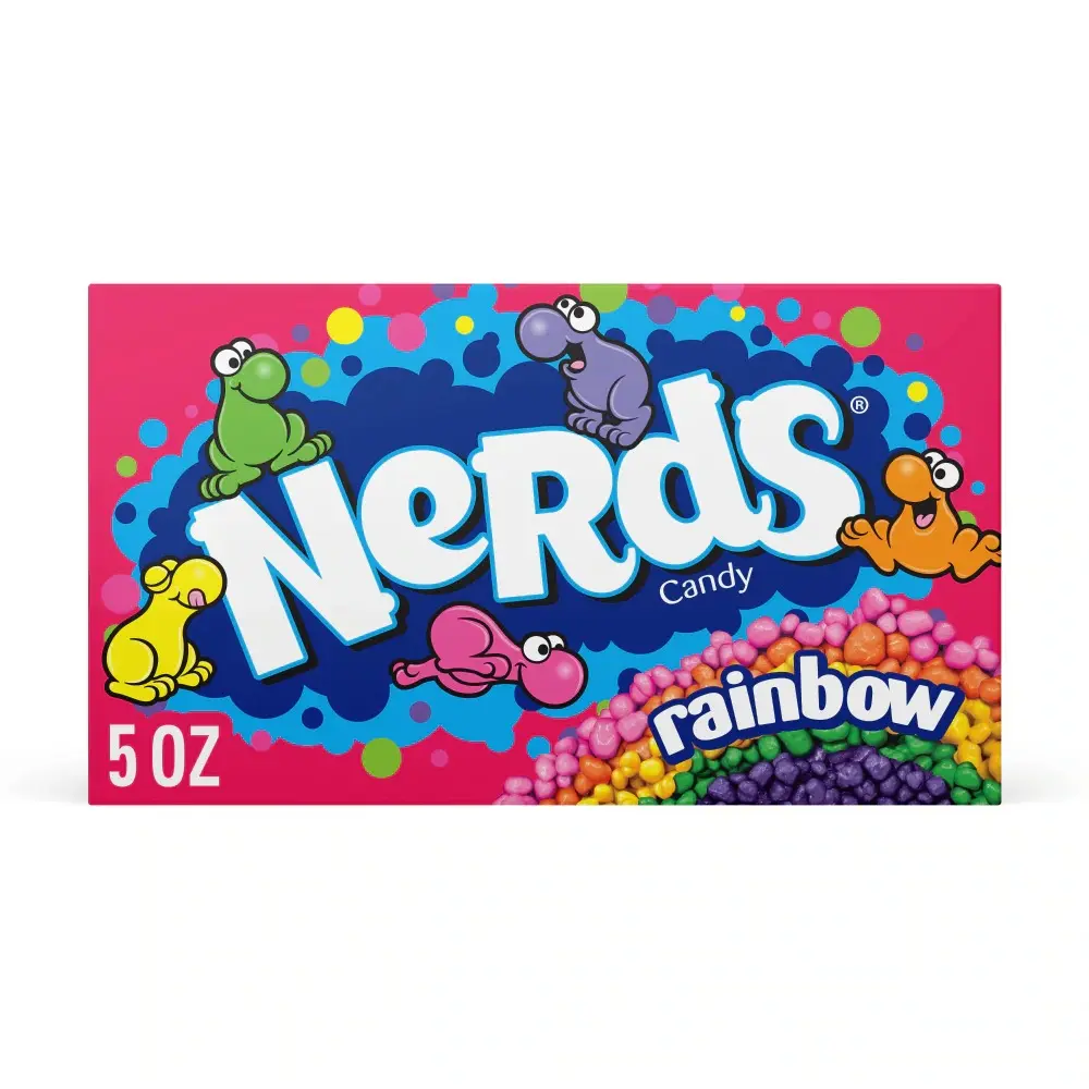 Wonka Rainbow Nerds Candy, 5 Oz. Box