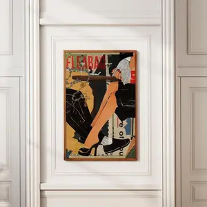 Fleabag TV Show Poster, Classic Vintage Aesthetic Art Print, Sophisticated Retro Home Wall Decor, Unframed Print Only