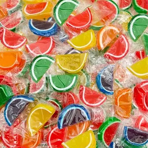 Assorted Fruit Jelly Slices - 24oz (1.5 LB) Old-Fashioned Chewy Candy Mix