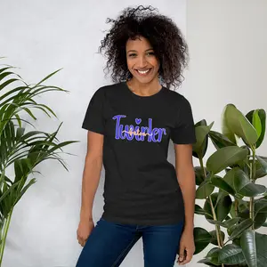 Baton Twirler Orange and Blue Unisex t-shirt