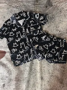 Black Branded PJ Sets