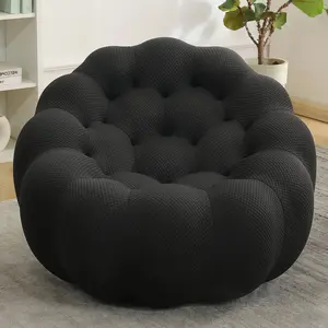 Aesthetic Bubble Chair | 36" Oversized Cloud Sofa | 3D Honeycomb Floor Lounge Chair for Living Room & Small Space | No Assembly | Multiple Colors