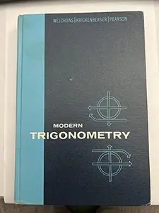 USED Book - Modern Trigonometry by A. M. Welchons (Hardcover) - english
