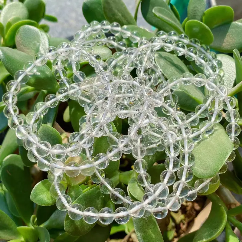Natural Clear Quartz Bracelets 10 counts