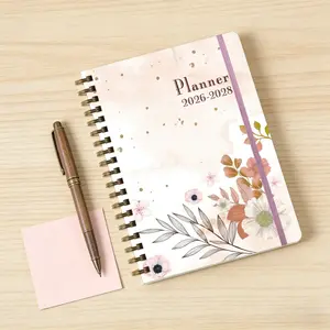 2025-2027 Monthly Planner Notebook Stationery Campus Gifts Agenda Journal Back To School Office Supplies Memo Pad Accessories