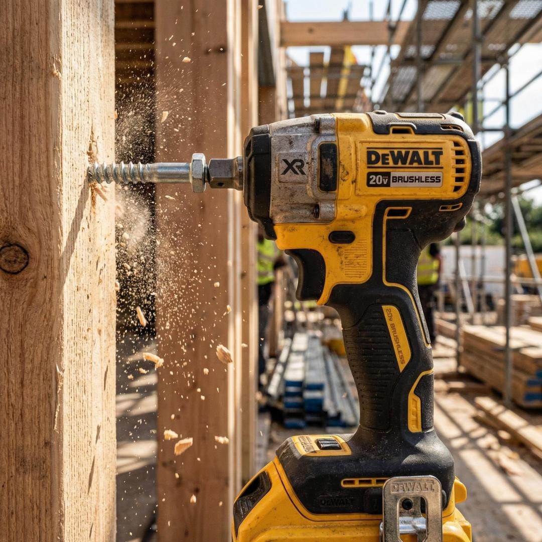 Dewalt DCF880 Cordless Impact Wrench 3250RPM Rechargeable Brushless Impact Wrench Compact 20V Battery Wireless Power Tools