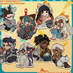 GACHIAKUTA KEYCHAINS- Wave 3+4