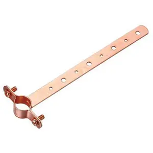 Oatey 33697 0.50 x 12 in. Copper Milford Pipe Hanger- Oatey 33697 0.50 x 12 in. Copper Milford Pipe Hanger-
