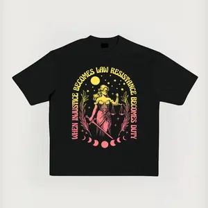 Unisex When Injustice Becomes Law Resistance Becomes Duty T-Shirt