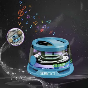 Magnetic Bluetooth-compatible Speaker Mini Portable, Wireless Car Audio System, Ipx-7 Waterproof, Surround Sound, Heavy Bass, LED Lights, Ideal Holiday Gift