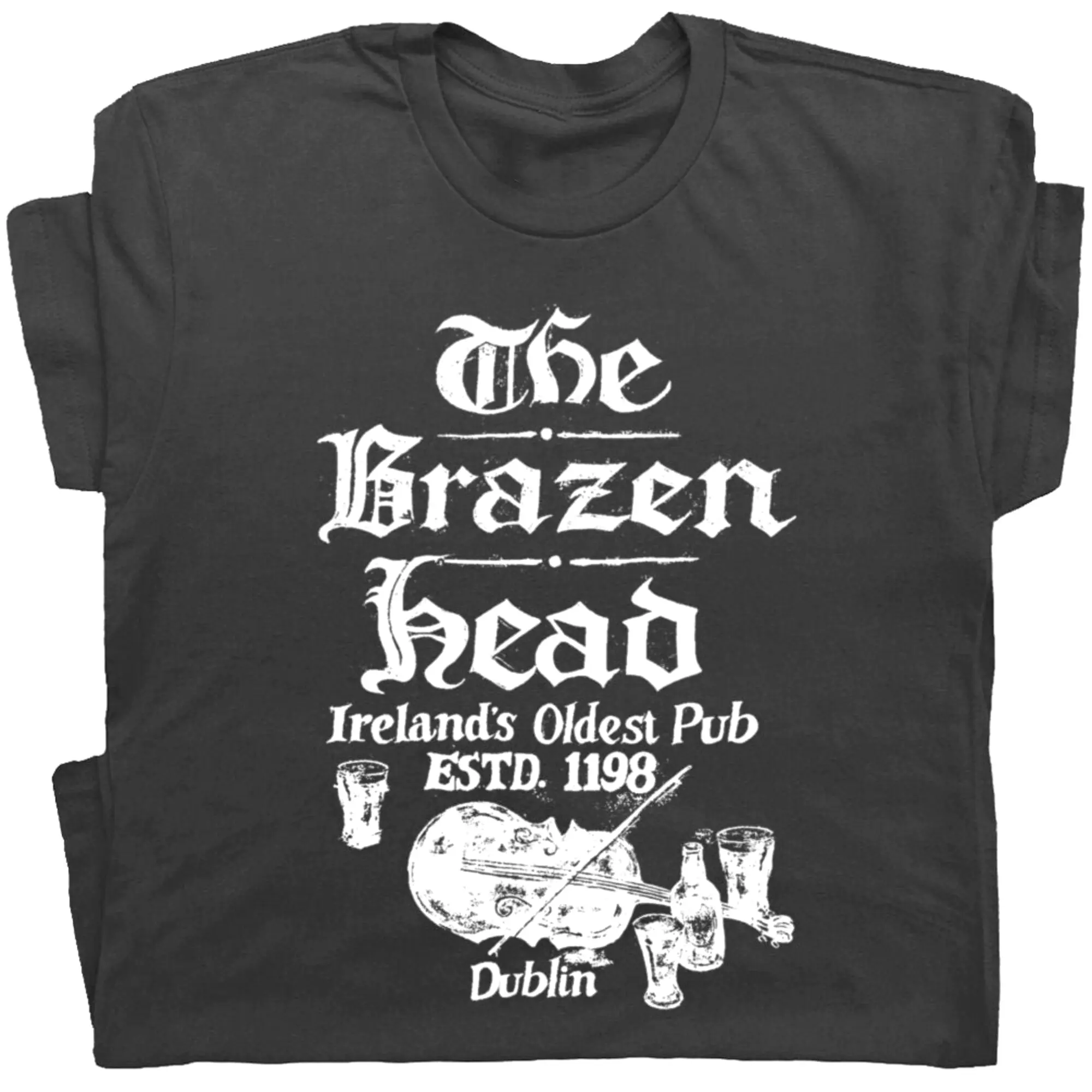 Comfort Colors Dublin Ireland Shirt, Vintage Irish Pub Shirt, Retro Dive Bar Tee Scotland Drinking Whisky Graphic Shirt