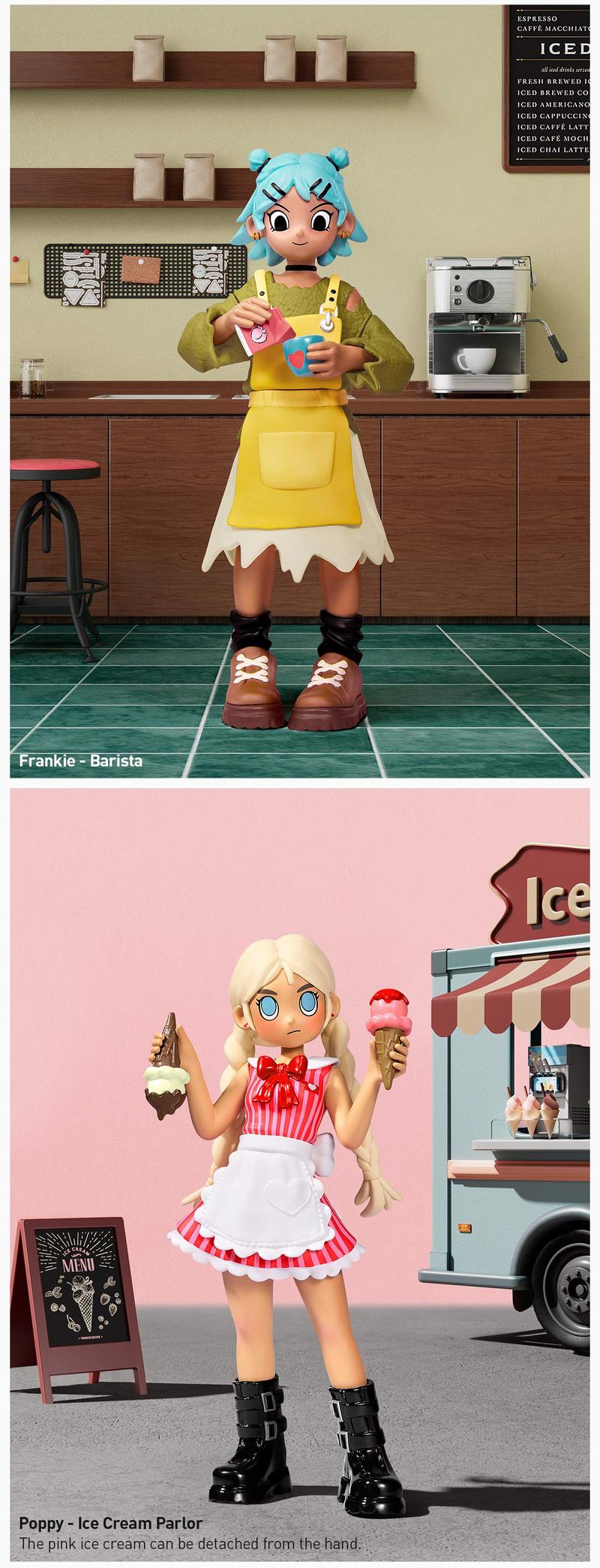 POP MART Peach Riot Rush Hour Series Figures