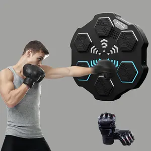 New 2nd Generation Smart Music Boxing Target Household Fitness Equipment Supplies Boxing Wall Target Boxing Machine for Children and Adult