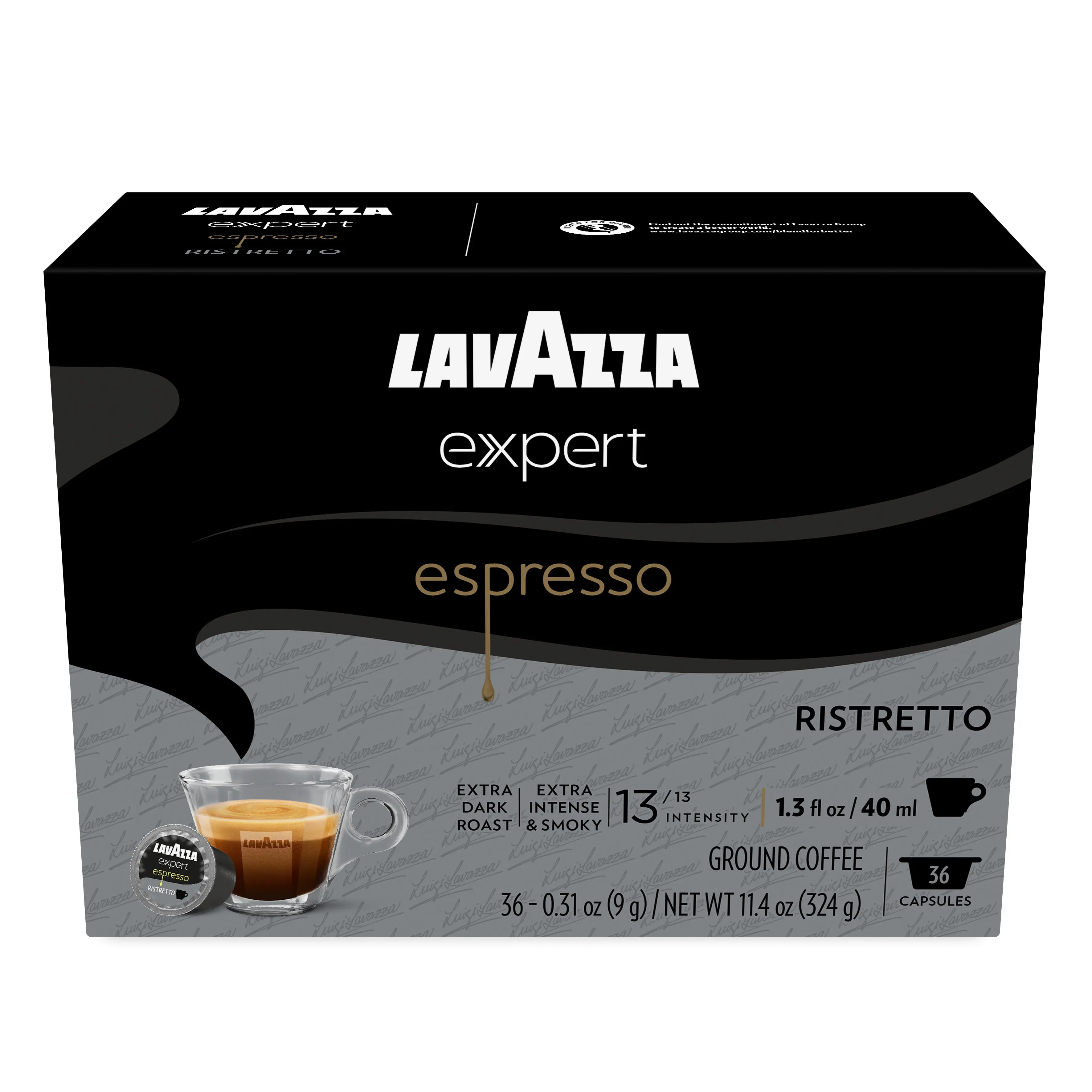 Lavazza Expert Espresso Ristretto Coffee Capsules
