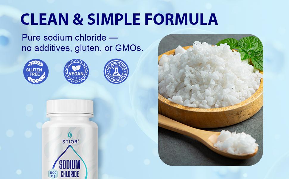 Sodium Chloride Tablets,Sodium Chloride 1 gm, Salt Pills for Pots, Electrolytes Salt, Electrolytes Replenisher Hydration Drink, 3 Packs Sodium Chloride Tablets,Sodium Chloride 1 gm, Salt Pills for Pots, Electrolytes Salt, Electrolytes Replenisher Hydration Drink, 3 Packs