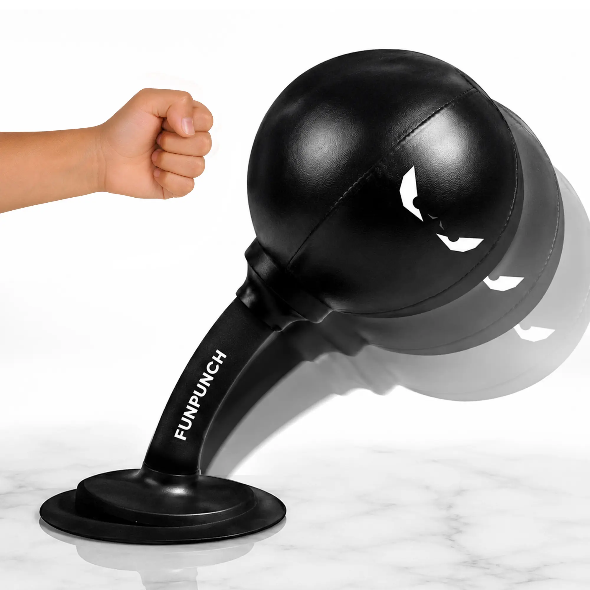 FUNPUNCH Pedestal Rage Punch Bag, Boxing Equipment for Martial Arts Training, Sports & Outdoor Leisure Gear
