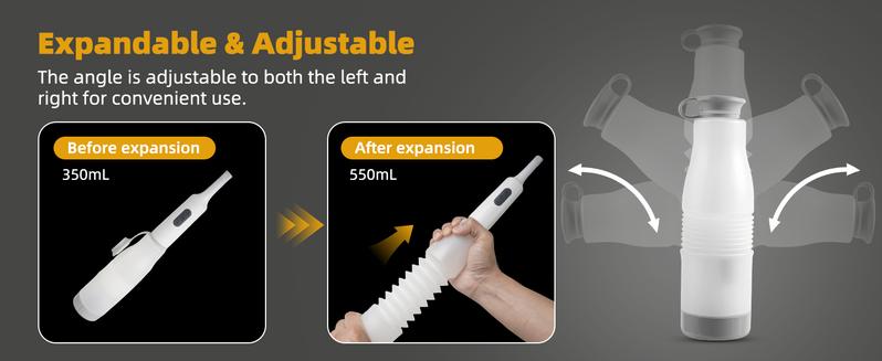 Anylock Portable Bidet for Travel, High Pressure Electric Handheld Bidet Sprayer, 350-550ML Expandable Bottle for Personal Hygiene, USB-C Rechargeable Waterproof, Travel Bidet for Women & Men Anylock Portable Bidet for Travel, High Pressure Electric Handheld Bidet Sprayer, 350-550ML Expandable Bottle for Personal Hygiene, USB-C Rechargeable Waterproof, Travel Bidet for Women & Men