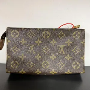 Pre-owned Louis Vuitton As Shown Mini Bags Monogram Pochette Twin Clutch Bag lv3528cc