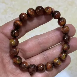 Red Peter Stone Bracelet Crystal Jewelry flash