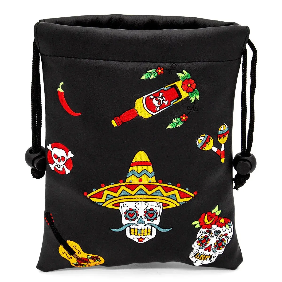 💀 Sugar Skull Golf Pouch (NoRibbon) – Bold, Stylish & Built for the Green! 🎉 professional storage bag