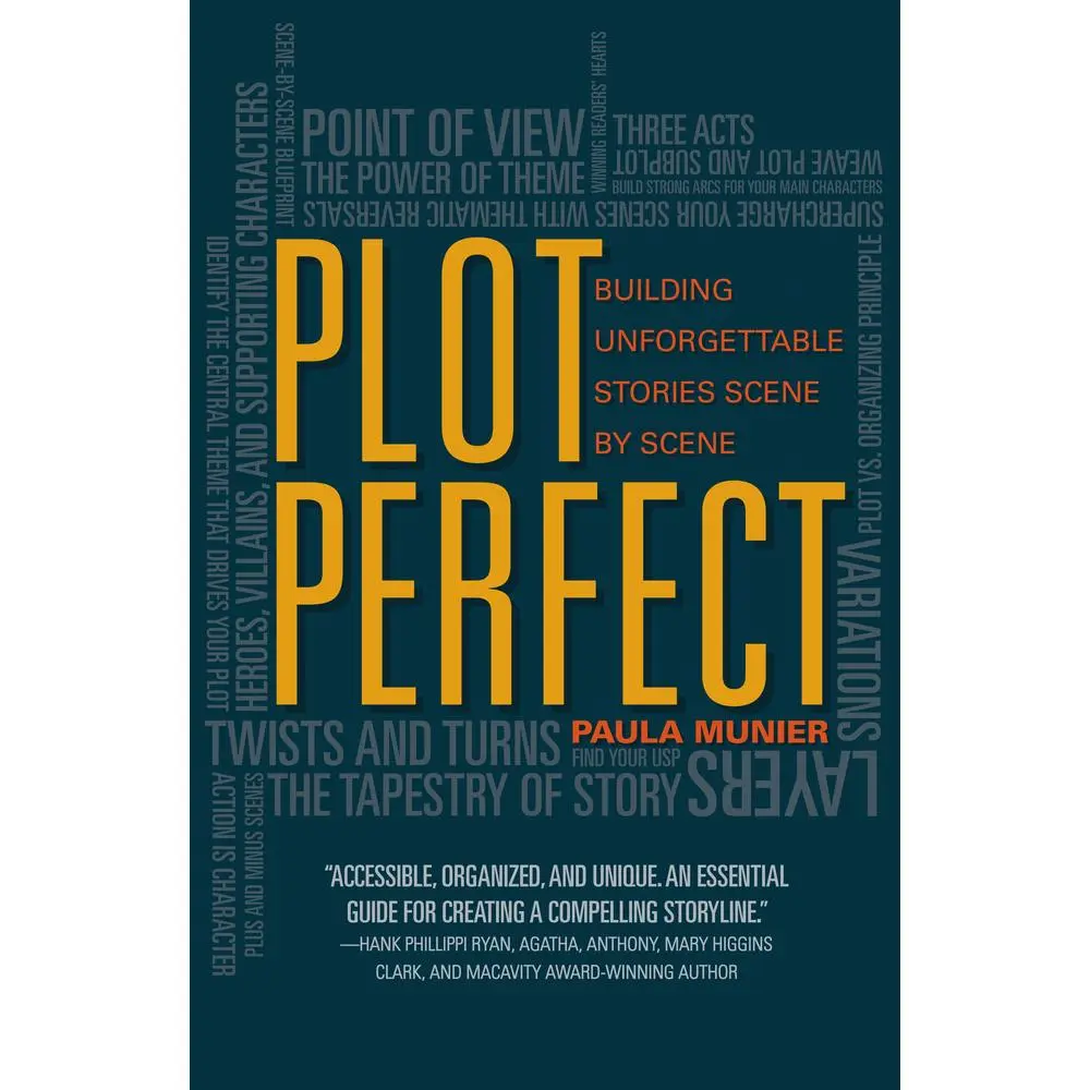 USED Book - Plot Perfect: How to Build Unforgettable Stories Scene by Scene by Munier, Paula (Paperback) - english