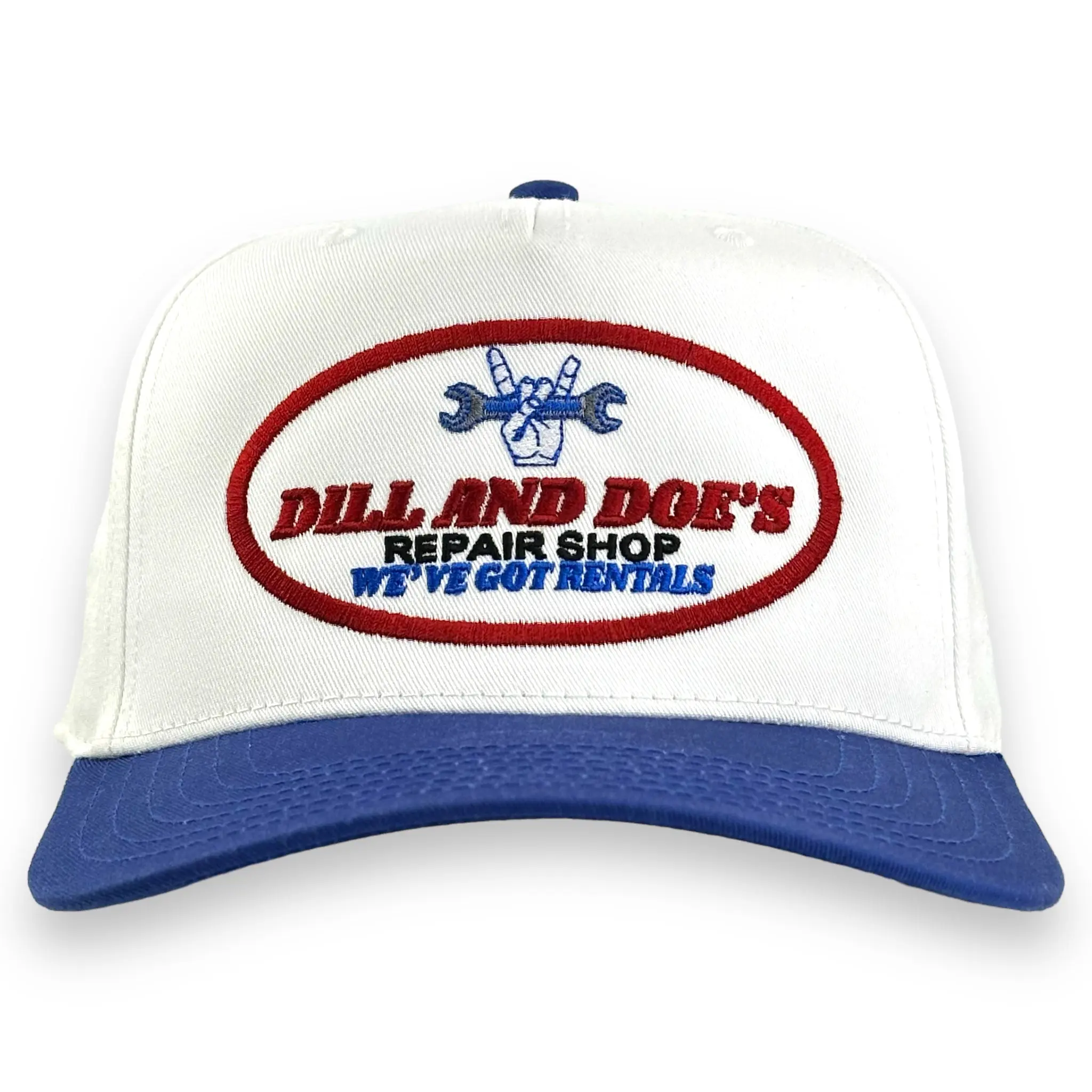 DILL AND DOES REPAIR SHOP HAT CUSTOM EMBROIDERY