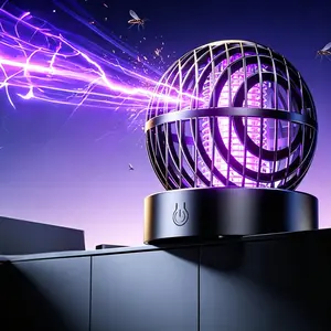 Electric Mosquito Zapper USB Rechargeable Indoor Outdoor Portable Mosquito Killer for Home Dormitory Small Bug Zapper as Gift