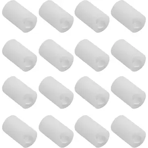 16Pcs Round Silicone Cabinet Handle Corner Guards, Soft Anti-Collision Door Handle Covers Bumper Protectors for Furniture Table Drawer Wardrobe, Transparent