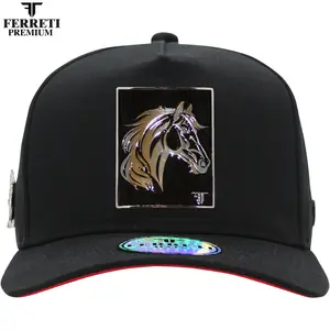 FERRETI HATS PREMIUM FT90 Horse Power Baseball Cap for Men