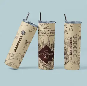 Marauders Map Starbucks 20 oz Tumbler