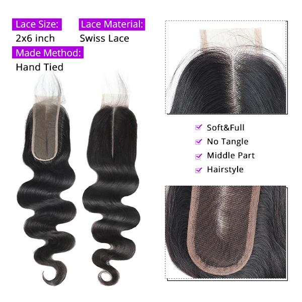 2x6/4x4 Lace Closure With Bundles 15A Grade Body Wave Bundles With Closure Virgin Human Hair extensions For Women 2x6/4x4 Lace Closure With Bundles 15A Grade Body Wave Bundles With Closure Virgin Human Hair extensions For Women