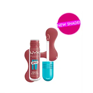 Lip I.V. Hydrating Lip Gloss Serum + Stain, 12HR Lightweight Hydration with Magnesium, Vitamin B12 & Coconut Water, NYX Professional Makeup Lip I.V. Hydrating Lip Gloss Serum + Stain, 12HR Lightweight Hydration with Magnesium, Vitamin B12 & Coconut Water, NYX Professional Makeup