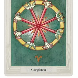 Aleister Crowley Thoth Tarot Deck Premier Edition with 78 Illustrated Cards & Interpretive Booklet for Spiritual Insight Regular Edition