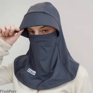 2026 New Arrival: Women's Full-Face Sun Hat — Summer UV-Protection, Neck-Shielding, Cooling-Effect Outdoor Cycling Hood