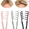 3 Pcs Wide-Tooth Smooth Volumizing Volume Styling Combs, Root-Lift Hair Tools for Parting and Bangs, Simple Daily Hairstyling Comb Set, Hair Curler Comb, Heatless Styling Tools
