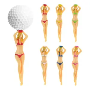 Golf beauties, golf studs, bikini models, plastic body styles, personalized ball seats, multiple colors Club Grip Set Anti-Slip